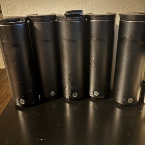 Starbucks 20 oz black tumblers